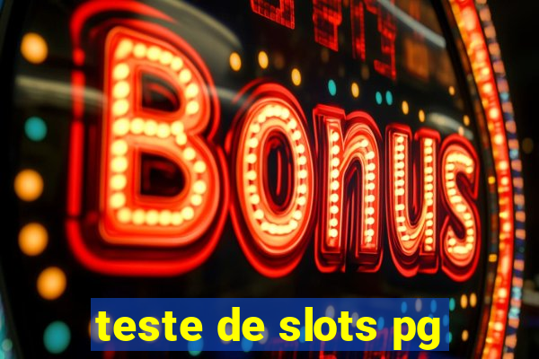 teste de slots pg